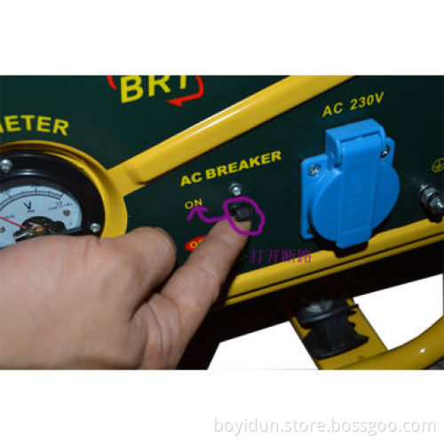 2.5kW Portable 6.5hp Gasoline Generator Set, 100% Copper Line